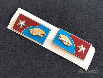 Mostrine da giacca Sanità E.I. Div. Folgore Bomisa
