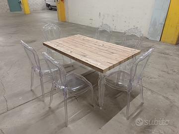 Sedie e tavolo di design