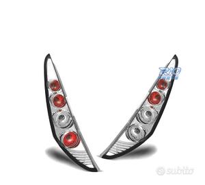 FANALI FIAT PUNTO 2 99-03 LOOK LEXUS CROMATO