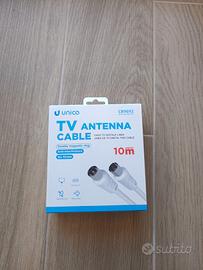 Cavo antenna tv maschio-femmina 10 metri