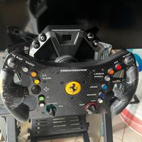 Volante thrustmaster+pedali+corona+cambio ad H