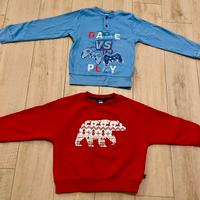 Set Felpa bimbi Okaïdi e Maglia Hoki
