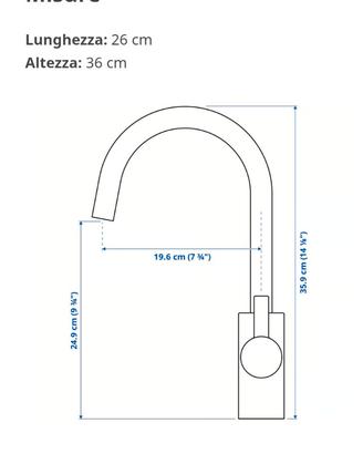 Lavello e rubinetto cucina