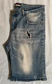 Jeans corto uomo