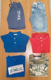 set abbigliamento per bambino taglia  3/4 anni