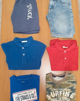 set abbigliamento per bambino taglia  3/4 anni