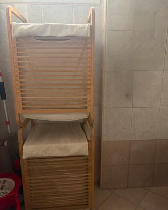Porta biancheria/ Cesto panni sporchi