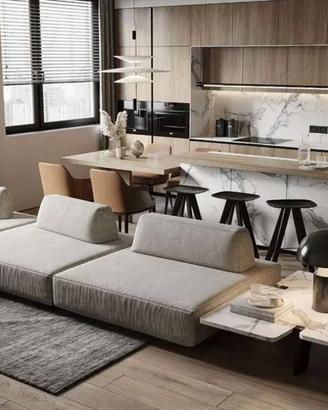 Appartamento di 70 m² con 3 locali e posto auto a 