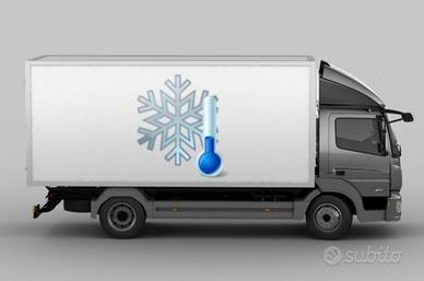 Padroncino con il camion frigo