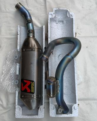 Marmitta Scarico Completo Akrapovic Evolution Line