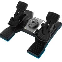 Logitech G Saitek Pro Flight Rudder - Nero