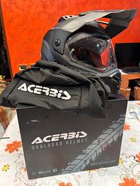 Casco integrale stile cross