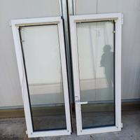 FINESTRA IN ALLUMINIO A DUE ANTE