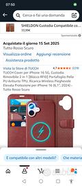 custodia iphone 16