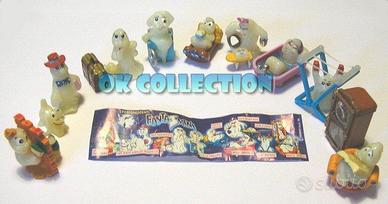 SERIE COMPLETA n° 10 SORPRESINE KINDER FANTASMINI