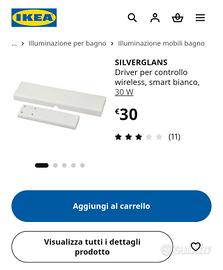 Silverglans/driver controllo wireless e barra LED