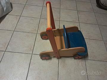 primipassi in legno