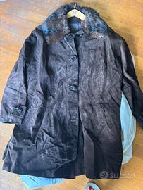 Giacca pelle scamosciata donna