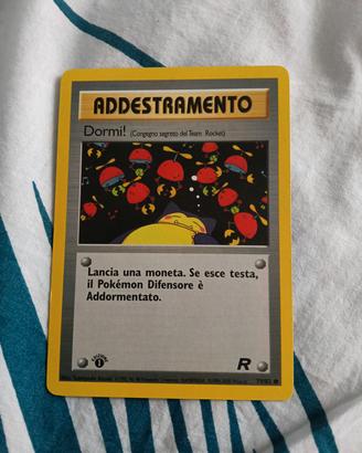 Pokemon addestramento snorlax 1 edizione 
