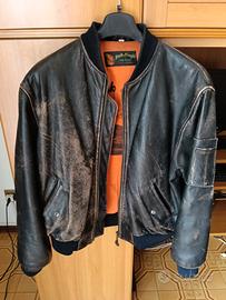 Giacchetto pelle bomber