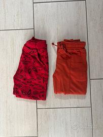 Combo 2 Pantaloni Tuta Bambino 5 Anni