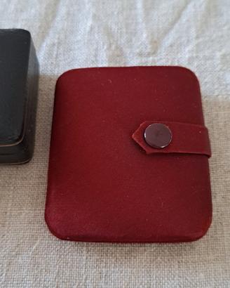 astuccio per orecchini vintage