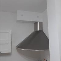 Cappa ad angolo Elica Rubino acciaio inox