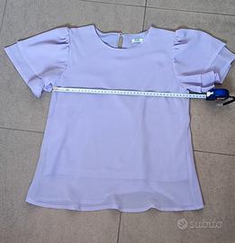 Camicetta Lilla TG 10/12 anni