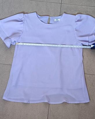 Camicetta Lilla TG 10/12 anni