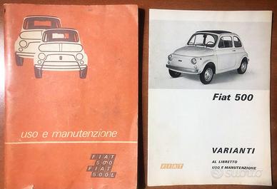 FIAT 500 F e L (110F e 110F/L) LIBRETTO USO MANUT.