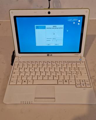 pc notebook portatile LG X120 bianco