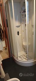 box doccia con bagno turco 