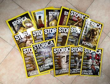 Lotto Set 19 Riviste Storica National Geographic