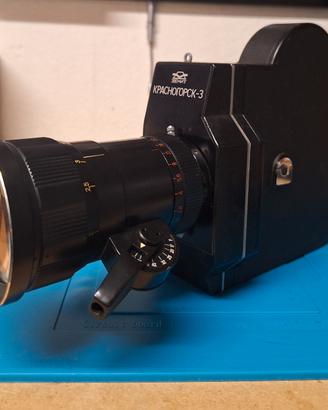 Zenit Krasnogorsk-3 cinepresa sovietica 16mm