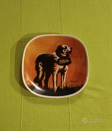 PIATTO CERAMICA RICHARD GINORI CAMPARI MILANO