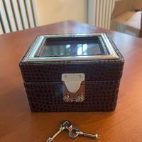 COFANETTO PORTA OROLOGI O BRACCIALI