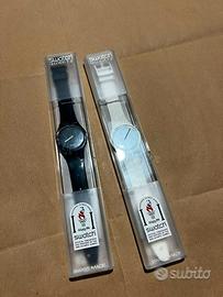 Orologi Swatch WHITE HOURS & BLACK MINUTES