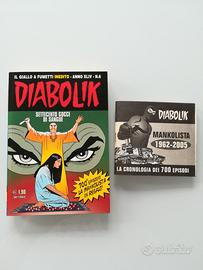Diabolik -anno XLIV n. 6 -Episodio n. 700 e gadget