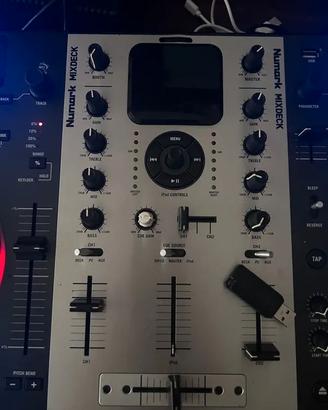 Cdj Numark mixdeck con usb e Cd