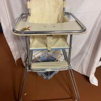 Seggiolone da bimbo anni 60