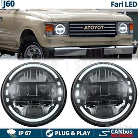 FARI LED DRL per LAND CRUISER J60 Omologati 6500K