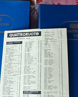 rivista quattroruote 1959