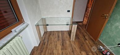 tavolo vetro 140x80