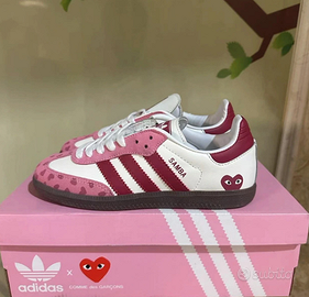 Adidas Samba x Comme Des Garçons/CDG Red 37