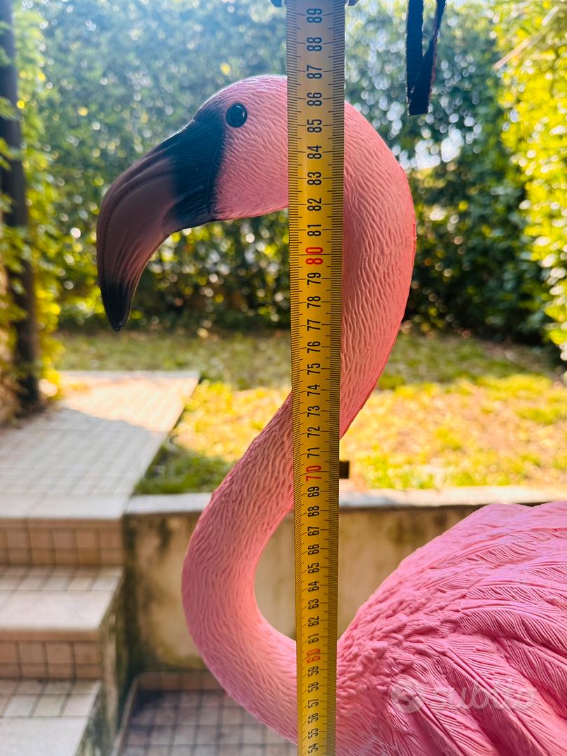 Velibobo 2 pezzi rosa fenicottero Yard statue artistiche in metallo fenicottero sculture da giardino per esterni casa terrazza prato cortile decorazione