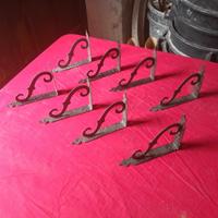 Angolari mensola ferro battuto