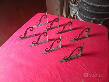 Angolari mensola ferro battuto