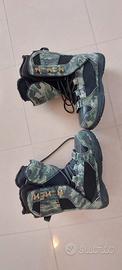 scarponi snowboard k2 darko TG 44.5 in ottime cond