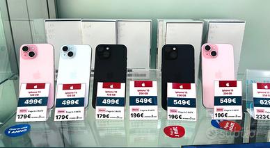 IPHONE 15 128/256GB (ANCHE IN 3 RATE)