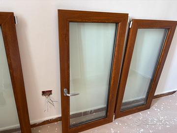 Finestre PVC effetto legno - 3 ante